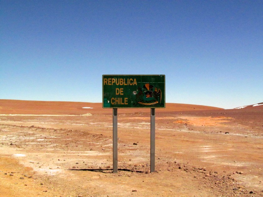 Entering Chile