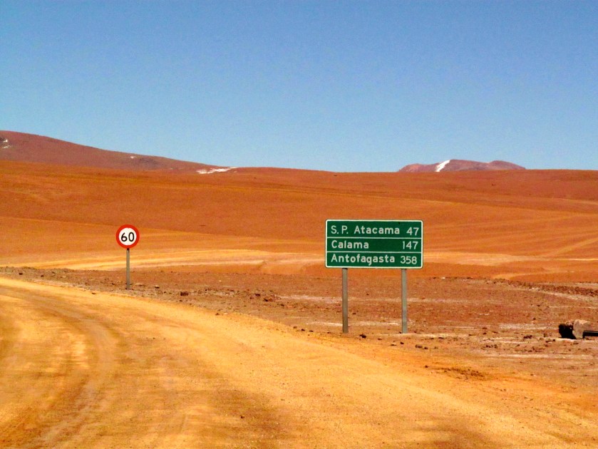 On our way to San Pedro de Atacama